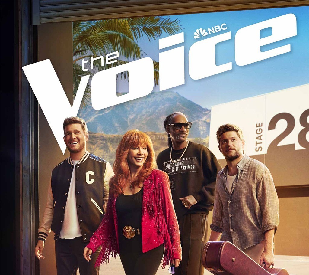 美国之声 (The Voice) 标志同款字体